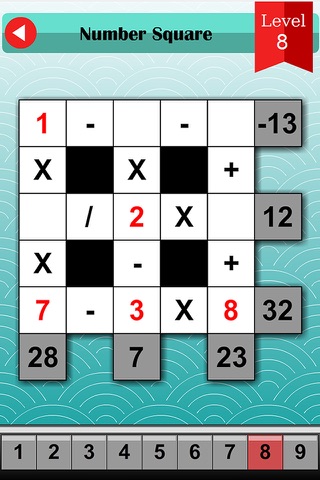 Number Square (Math Equation Puzzles) screenshot 2