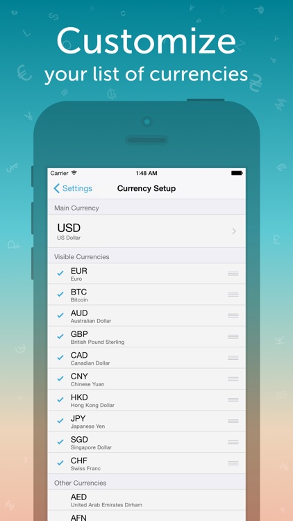 Coinverter – The Currency Converter screenshot-3