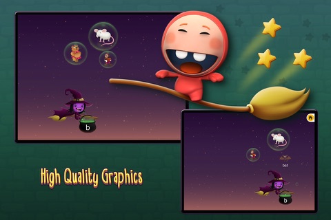 Learn to Read Series : Spooky Spelling Witch for Montessori screenshot 4