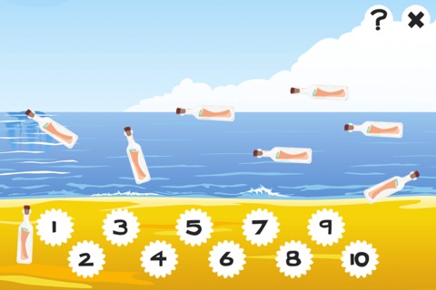 Ahoy sailing boat! Counting game for children: learn to count numbers 1-10 screenshot 3