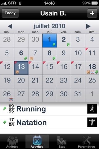 iSportTracks screenshot 3