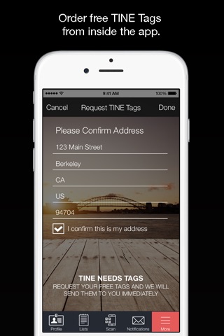 Tine Tag: Interactive sticker screenshot 4