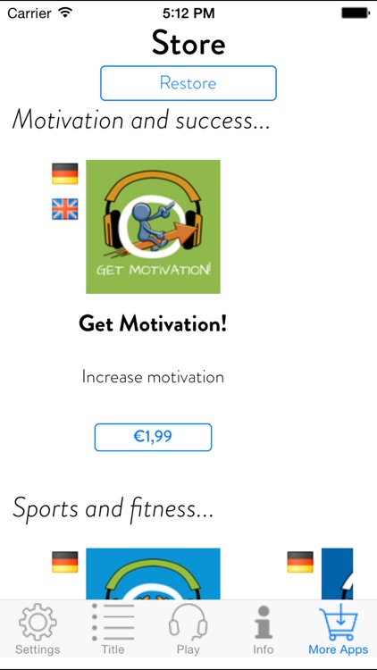 Get Moving! Motivate Yourself to Exercise by Hypnosis screenshot-4