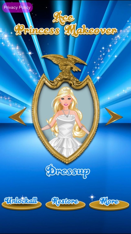 Ace Princess Makeover, Spa ,Dressup free Girls Games