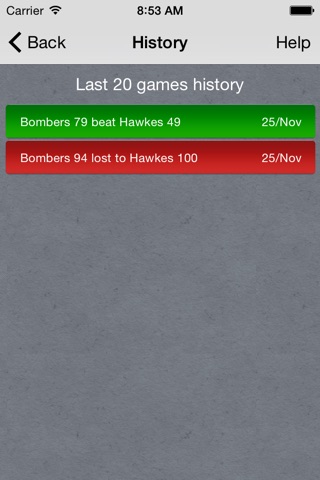 AFL Score Keeper Lite screenshot 3