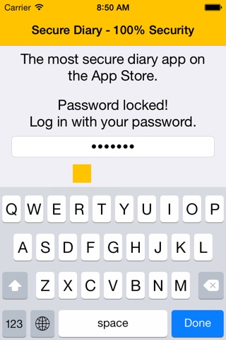 Secure Diary - 100% Security screenshot 3