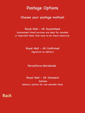 Post Price UK for iPad screenshot 4