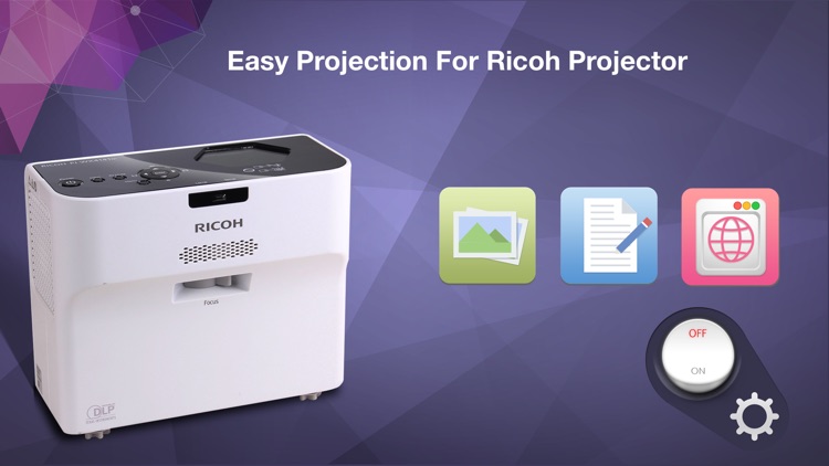 Easy Projection For Ricoh Projector