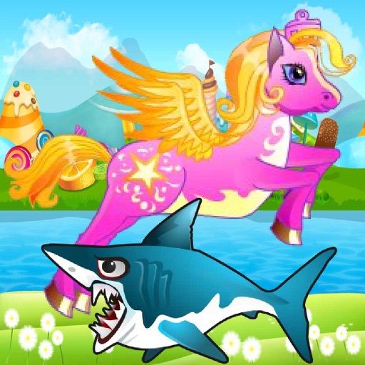 Pony Run Shark Attack iOS App