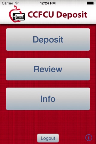 CCFCU Mobile Check Deposit screenshot 2