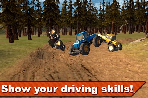 Farming Tractor Racing 3D Free screenshot 4