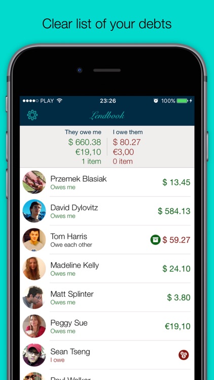 Lendbook - Lend & Borrow Money and Items screenshot-0