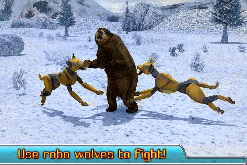 Angry Wolf Simulator 3D screenshot 2