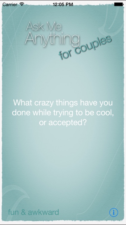 Ask Me Anything For Couples relationship tool