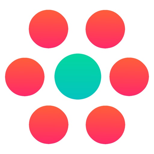 Circle the dot up ~ Catch amazing dot spotter game with endless fun! iOS App
