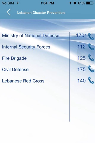 Lebanon Disaster Management screenshot 3