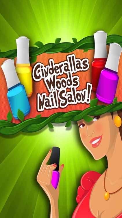 Cinderella's Woods Nail Salon - Beauty Make-Over Design & Fashion Manicure Dress-Up (Free Maker Games for Girls)