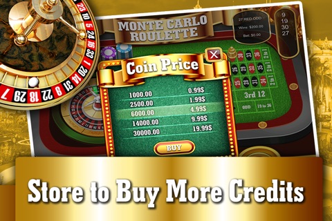 Monte Carlo Roulette Table PRO - Live Gambling and Betting Casino Game screenshot 4