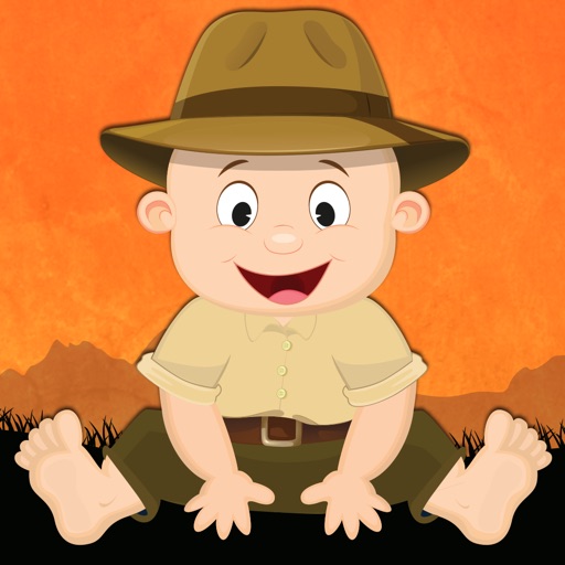 Milo's Free Safari cartoon for Tots iOS App