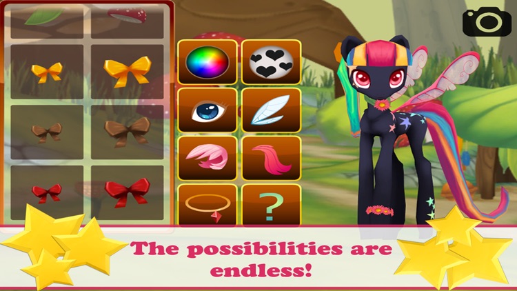 Pooka Pets - Style a Pet Fairy Pony in this Free Dress-up Game screenshot-3