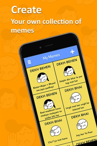 Dekh Bhai ~ Create Funny Indian Meme screenshot 4