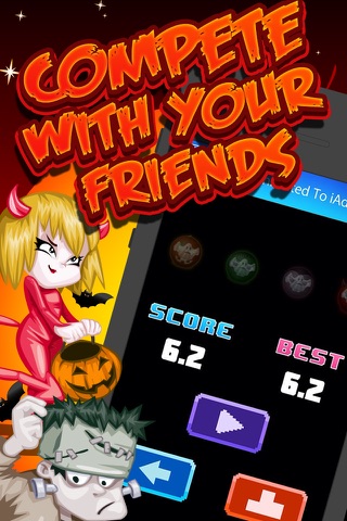 A Ghoul Rush - Jump The Scary Ghosts And Make Them Survive screenshot 3