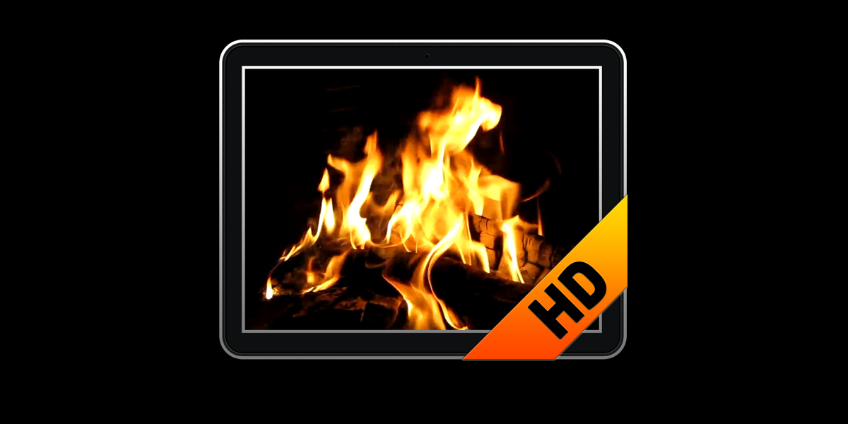 Fireplace Screensaver & Wallpaper HD with relaxing crackling fire sounds  (free version) on the Mac App Store