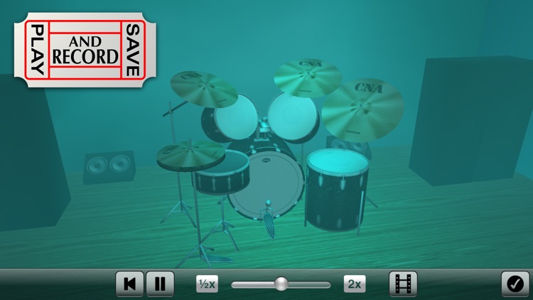 Spotlight Drums Pro ~ The drum set formerly known as 3D Drum Kit screenshot-4