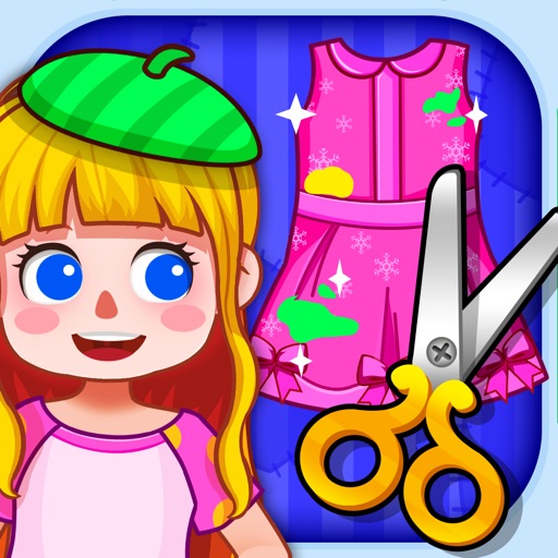 Make My Own Dress: Tailor Kids Design & Coloring Games Icon