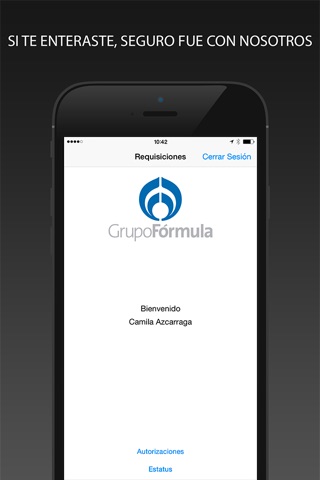 Grupo Formula for Requisitions screenshot 2