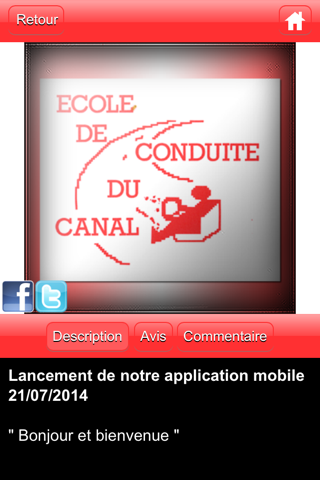 Ecole de conduite du Canal screenshot 2