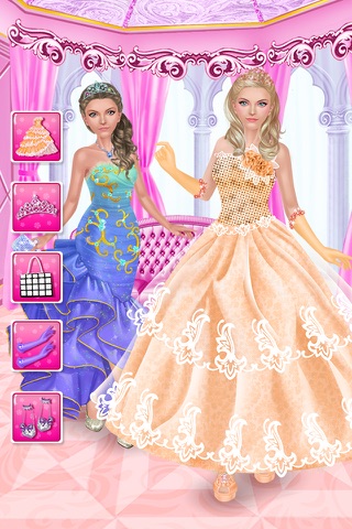 Pink Princess - Beauty Salon, Fashion Dress Up, and Make-Up! screenshot 4