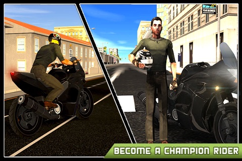 Extreme Motor Bike Ride simulator 3D – Steer the moto wheel & show some extreme stunts screenshot 4