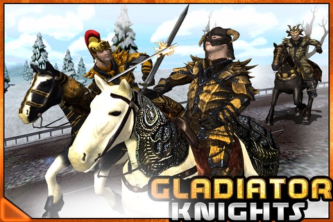Gladiator Knights ( Horse Rider Race & Fight Game ) screenshot 4