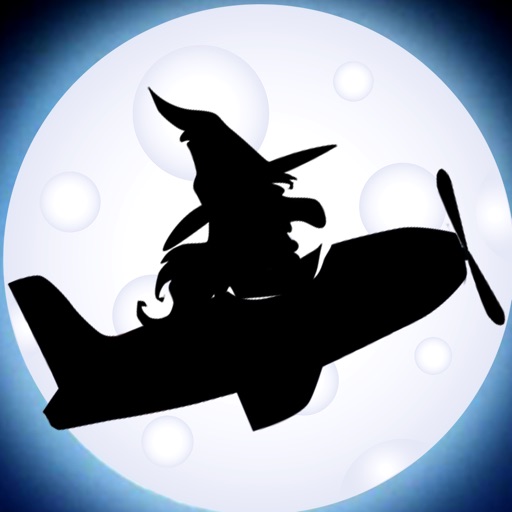 Boom Blast Witch Attack - fantasy aeroplane shooting game Icon