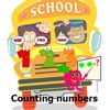 Counting numbers for kindergarten or kids learning