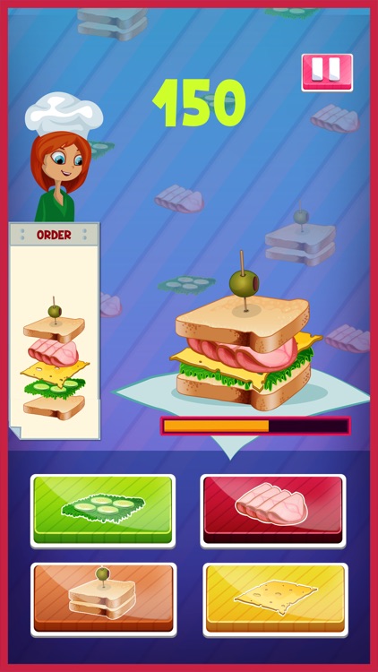 A Sandwich Maker Shop Story - Pizza & Lunch Fair Fast Food Cooking Restaurant Games for Kids