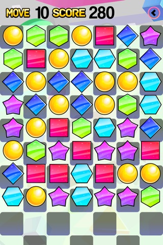 Zen Geometry Collection - A Match 3 Game To Line Up The Circles, Diamonds, and Squares FREE screenshot 2