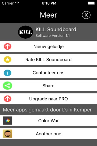 KILL Soundboard LITE screenshot 4