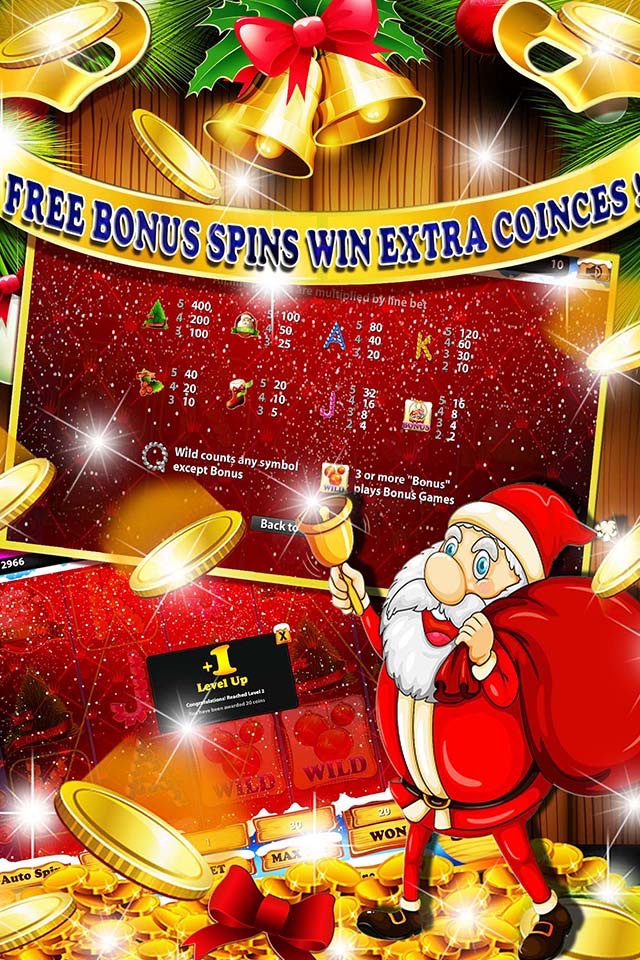 Christmas Party Slots - 777 Las Vegas Style Slot Machine screenshot 2