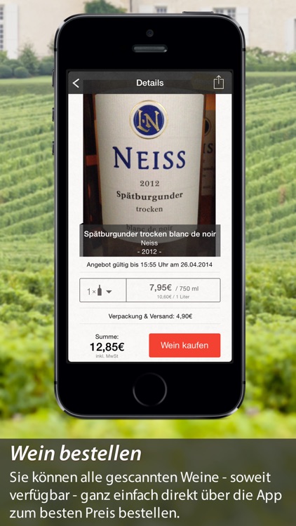 NAVINUM Wein Scanner - Weine scannen, bewerten und kaufen