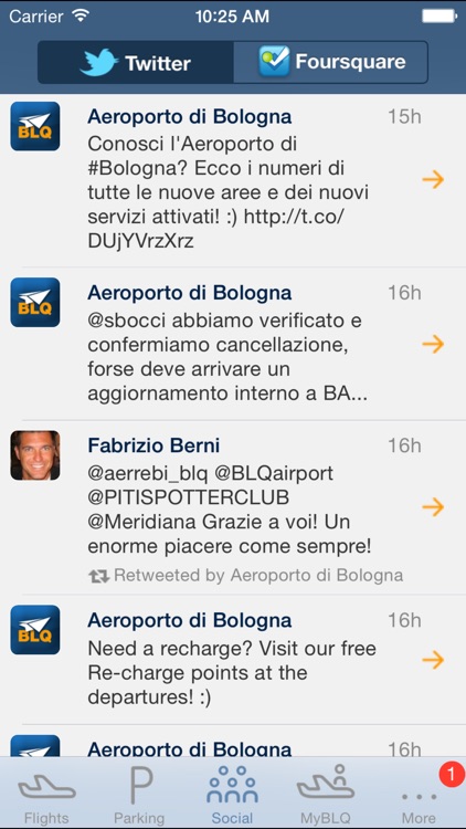 BLQ - Bologna Airport