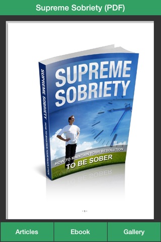 Sobriety Guide - Succeeding at Your Sober Resolutions! screenshot 3