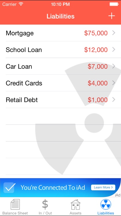 Cashflow Balance Sheet screenshot-4