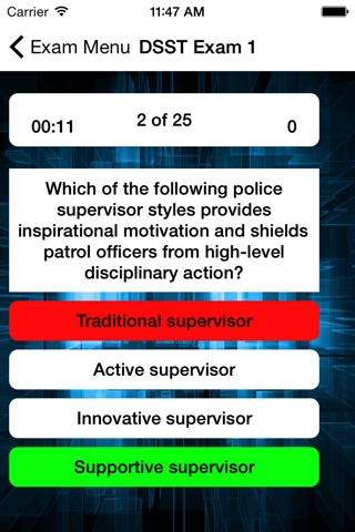 DSST Law Enforcement Prep screenshot 2