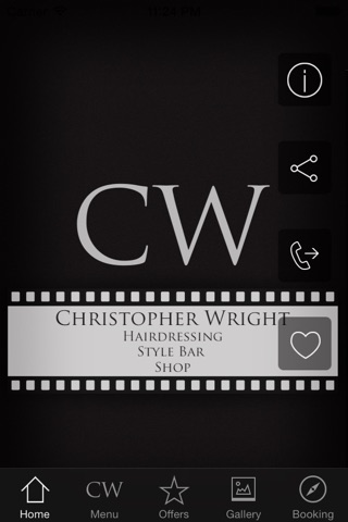 Christopher Wright Salon screenshot 2