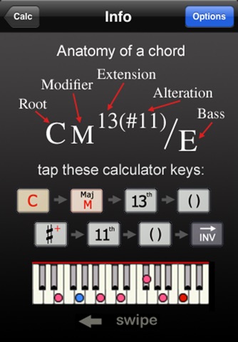 FastChords - piano chords calculator screenshot 3