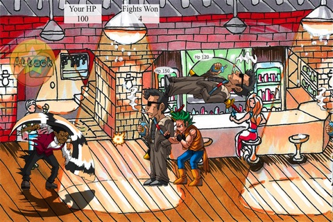 Bartender's Bar Street Fight screenshot 3