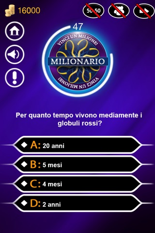 Milionario 2015 - Quiz Italiano Grastis. L'accendiamo? screenshot 4