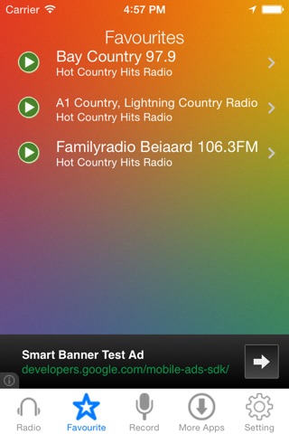 Hot Country Hits Music Radio Recorder screenshot 4
